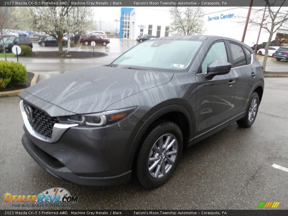 2023 Mazda CX-5 S Preferred AWD Machine Gray Metallic / Black Photo #7