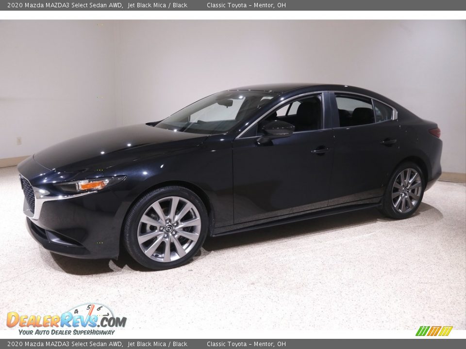 Front 3/4 View of 2020 Mazda MAZDA3 Select Sedan AWD Photo #3