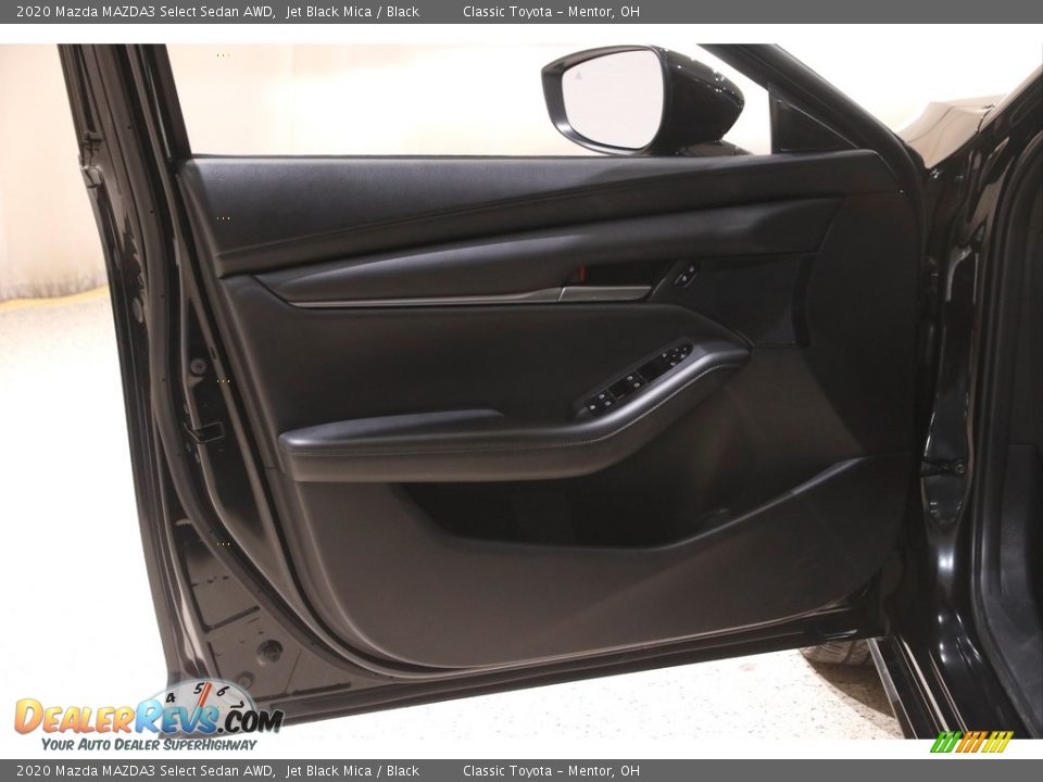 2020 Mazda MAZDA3 Select Sedan AWD Jet Black Mica / Black Photo #4