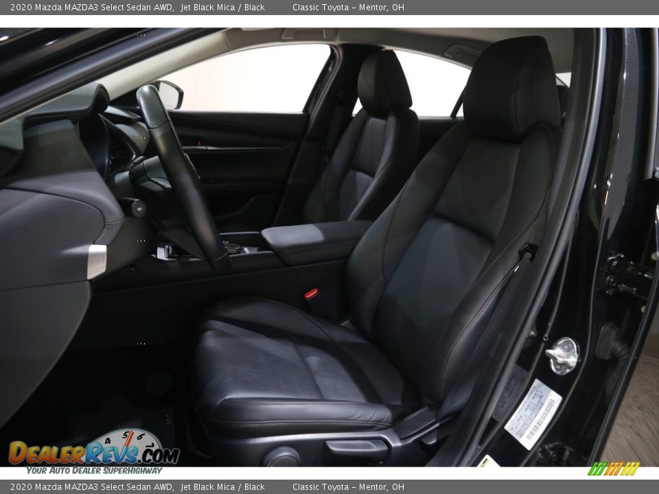2020 Mazda MAZDA3 Select Sedan AWD Jet Black Mica / Black Photo #5
