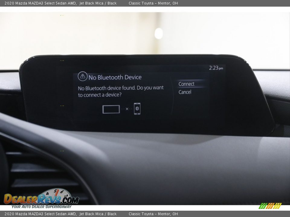 2020 Mazda MAZDA3 Select Sedan AWD Jet Black Mica / Black Photo #11