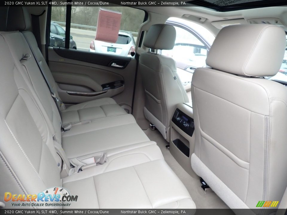 Rear Seat of 2020 GMC Yukon XL SLT 4WD Photo #18