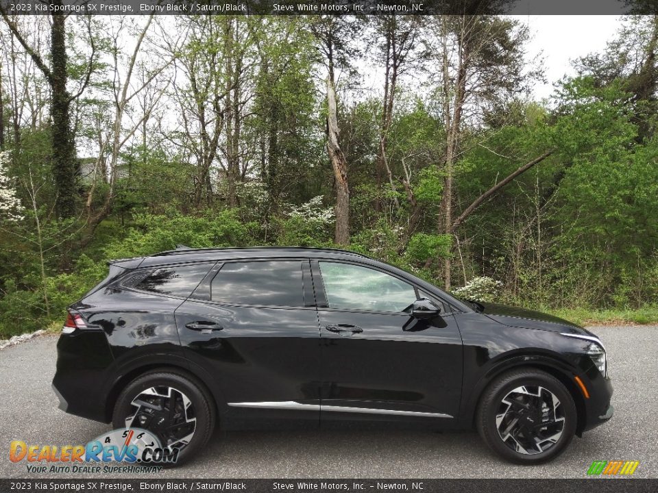 Ebony Black 2023 Kia Sportage SX Prestige Photo #5