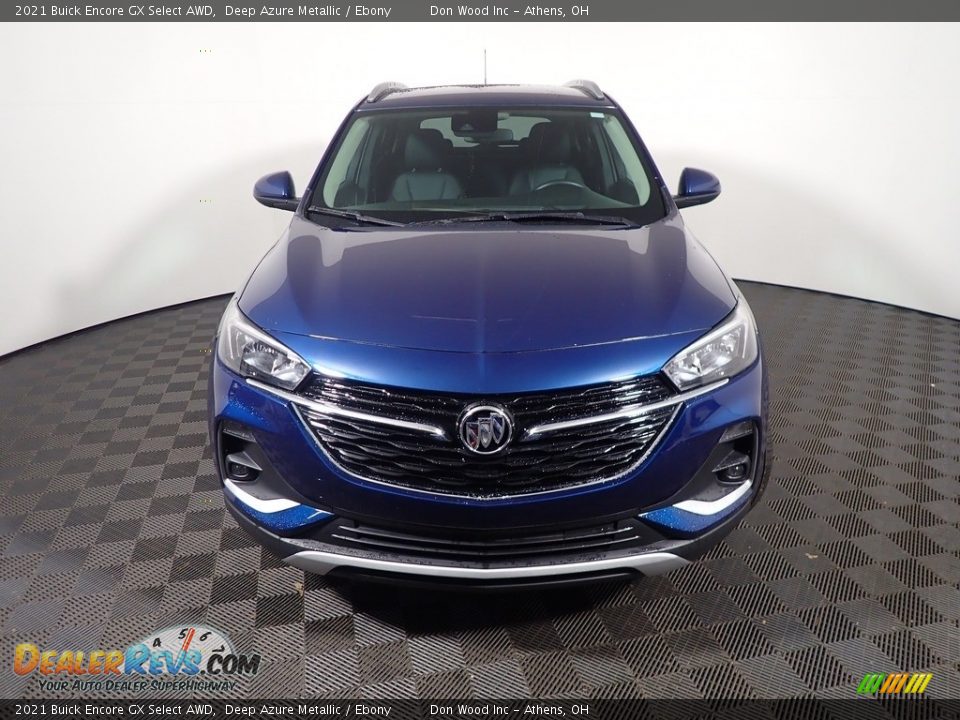 2021 Buick Encore GX Select AWD Deep Azure Metallic / Ebony Photo #4