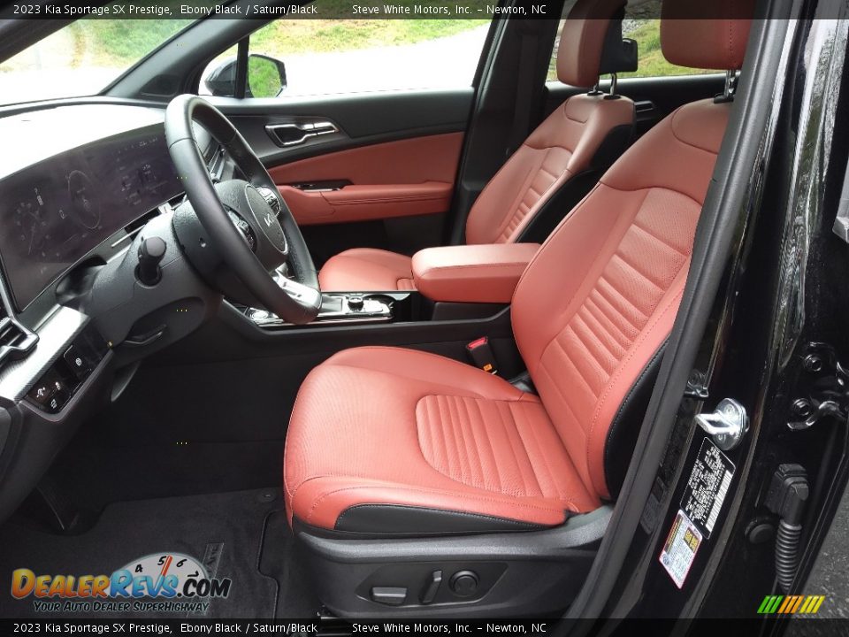 Front Seat of 2023 Kia Sportage SX Prestige Photo #10