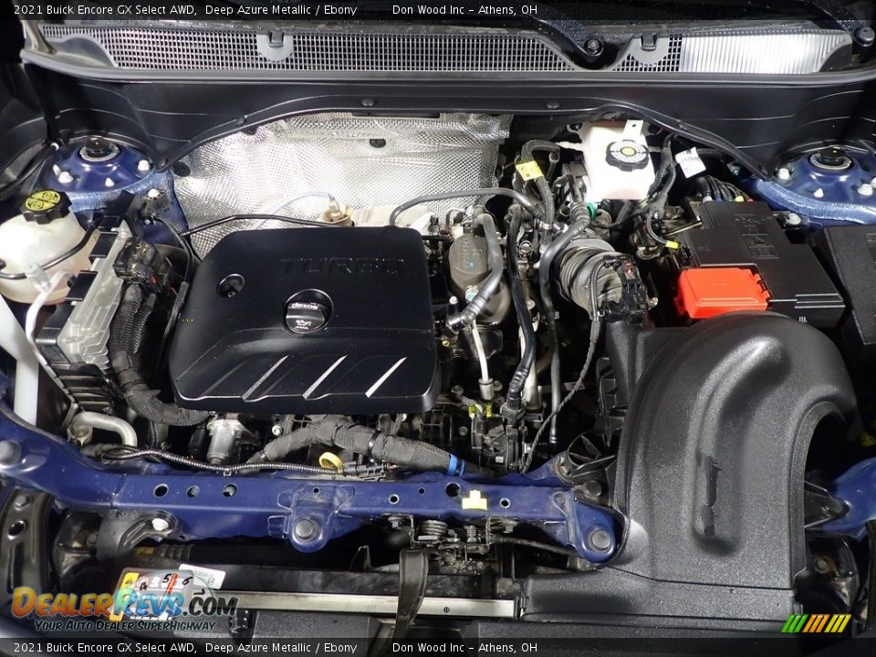 2021 Buick Encore GX Select AWD Deep Azure Metallic / Ebony Photo #6