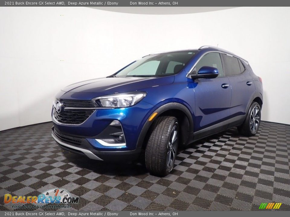 2021 Buick Encore GX Select AWD Deep Azure Metallic / Ebony Photo #7