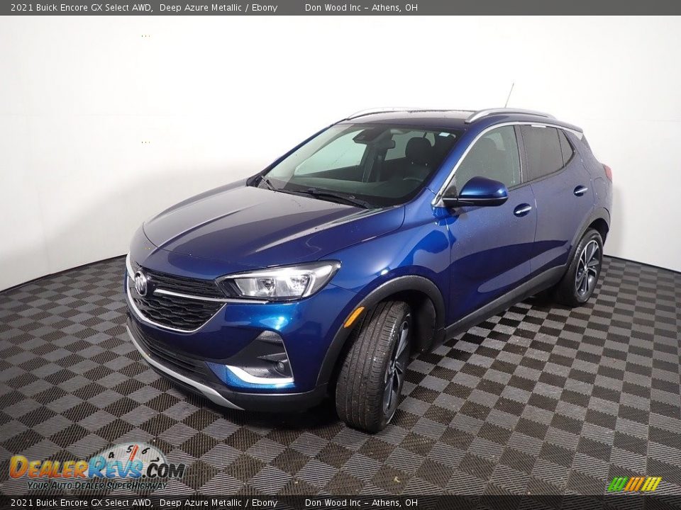 2021 Buick Encore GX Select AWD Deep Azure Metallic / Ebony Photo #8