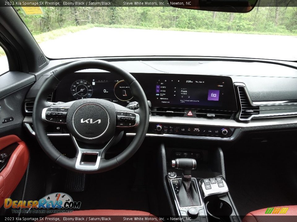 Dashboard of 2023 Kia Sportage SX Prestige Photo #17