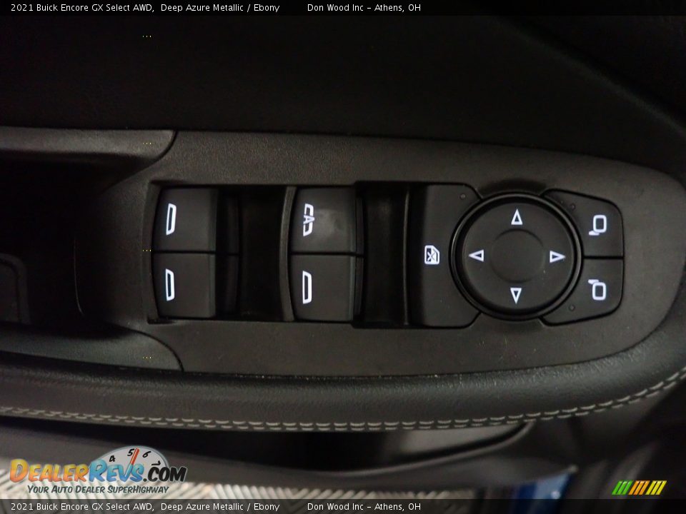 2021 Buick Encore GX Select AWD Deep Azure Metallic / Ebony Photo #17