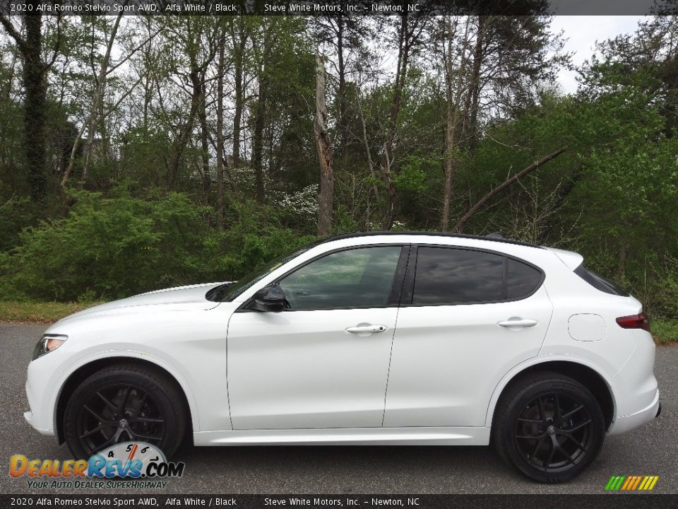 Alfa White 2020 Alfa Romeo Stelvio Sport AWD Photo #1