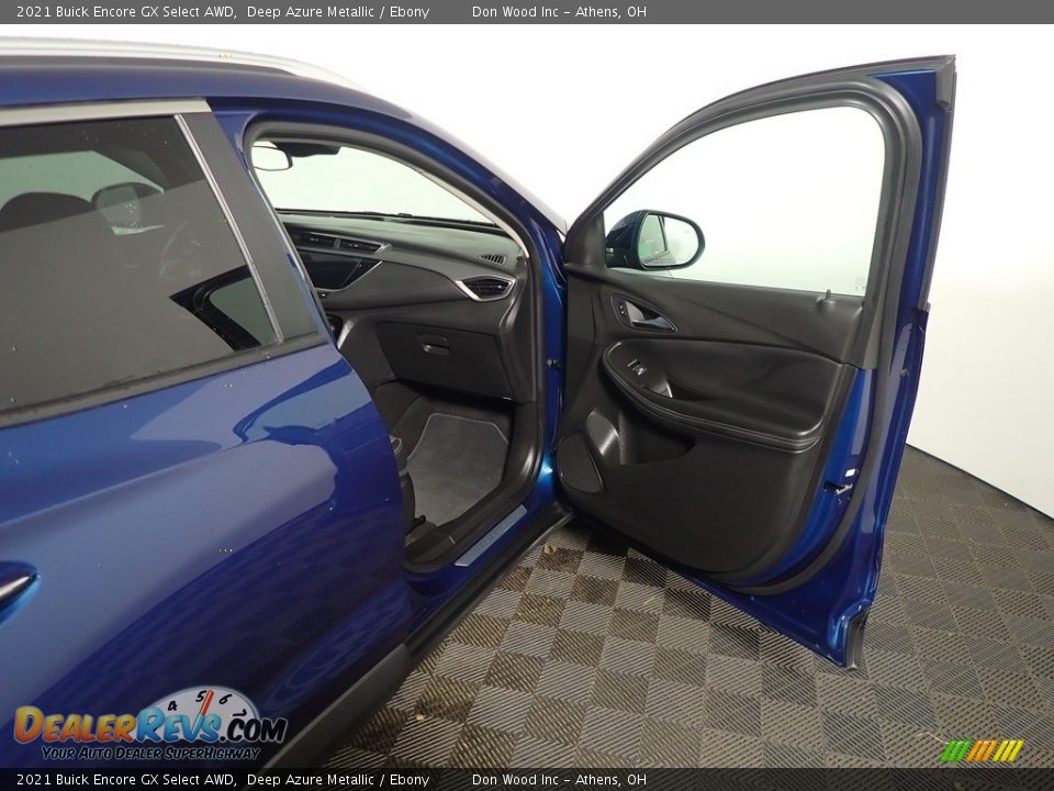 2021 Buick Encore GX Select AWD Deep Azure Metallic / Ebony Photo #34