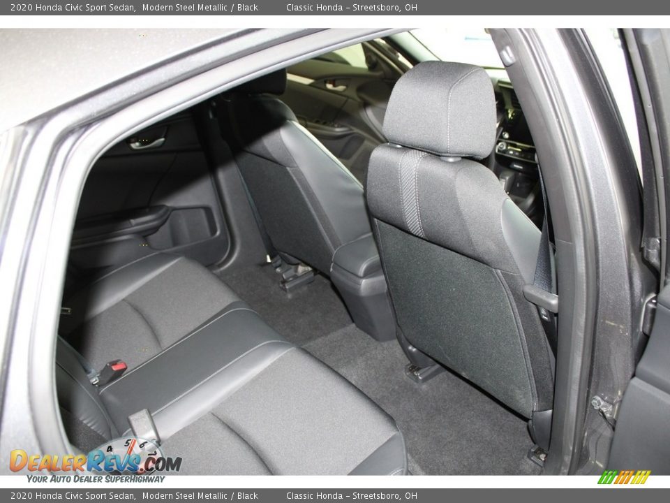 2020 Honda Civic Sport Sedan Modern Steel Metallic / Black Photo #18