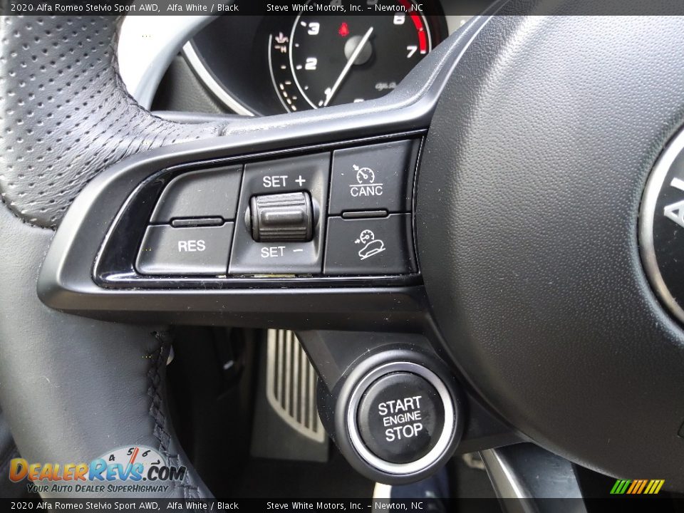 2020 Alfa Romeo Stelvio Sport AWD Steering Wheel Photo #19