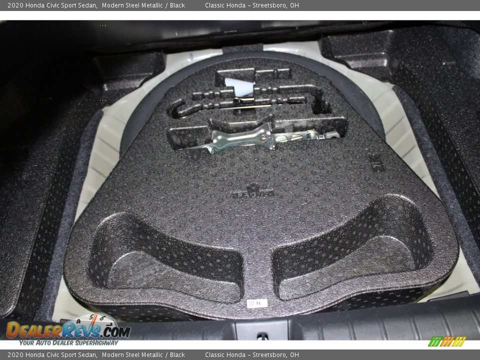 2020 Honda Civic Sport Sedan Modern Steel Metallic / Black Photo #21