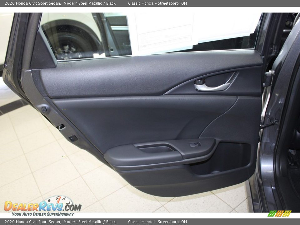 2020 Honda Civic Sport Sedan Modern Steel Metallic / Black Photo #22