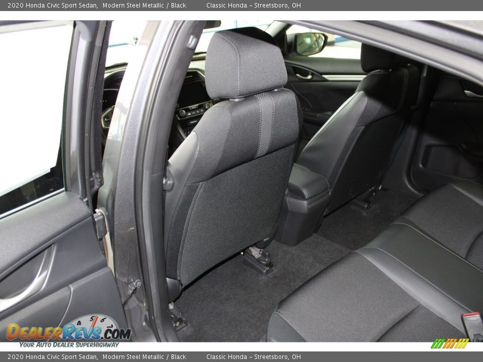 2020 Honda Civic Sport Sedan Modern Steel Metallic / Black Photo #23