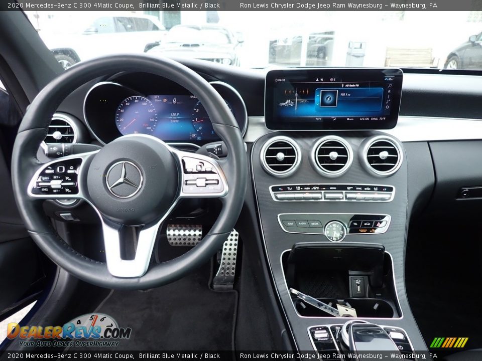 Dashboard of 2020 Mercedes-Benz C 300 4Matic Coupe Photo #12