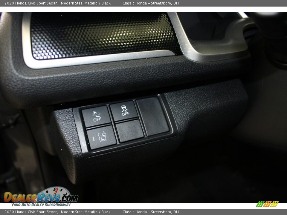 2020 Honda Civic Sport Sedan Modern Steel Metallic / Black Photo #28