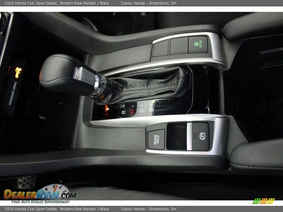 2020 Honda Civic Sport Sedan Modern Steel Metallic / Black Photo #33