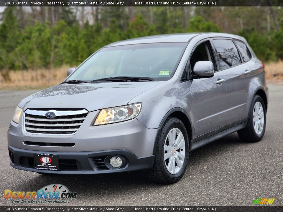 2008 Subaru Tribeca 5 Passenger Quartz Silver Metallic / Slate Gray Photo #1