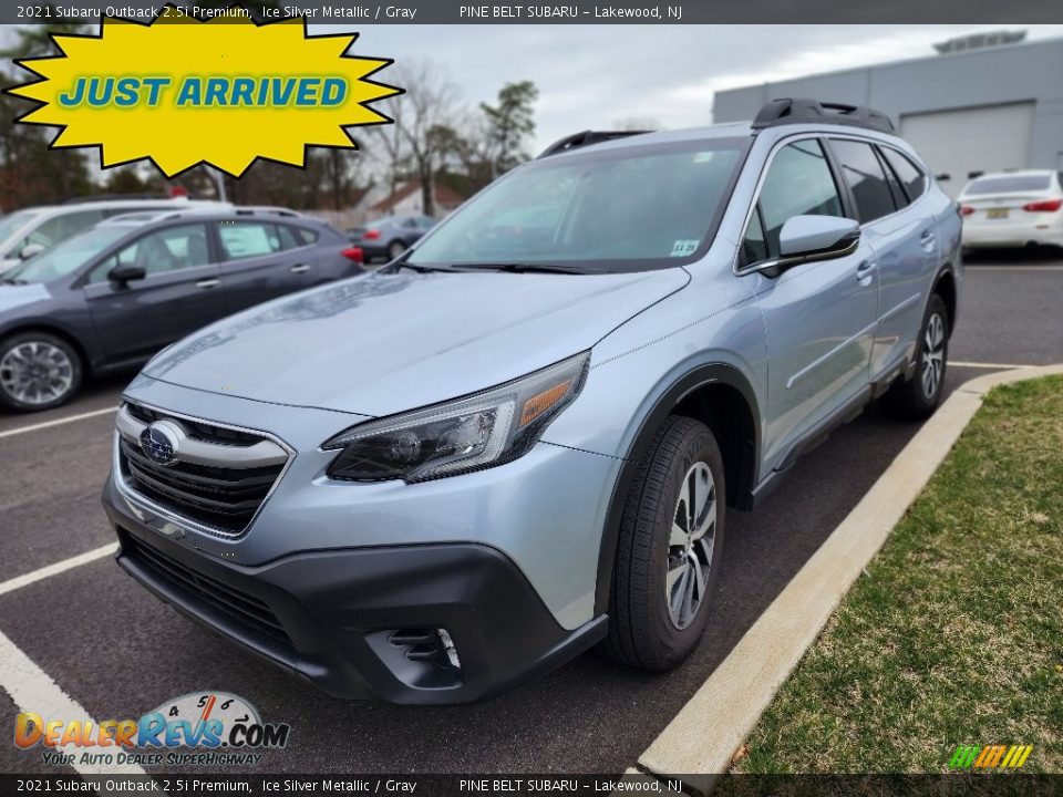 2021 Subaru Outback 2.5i Premium Ice Silver Metallic / Gray Photo #1