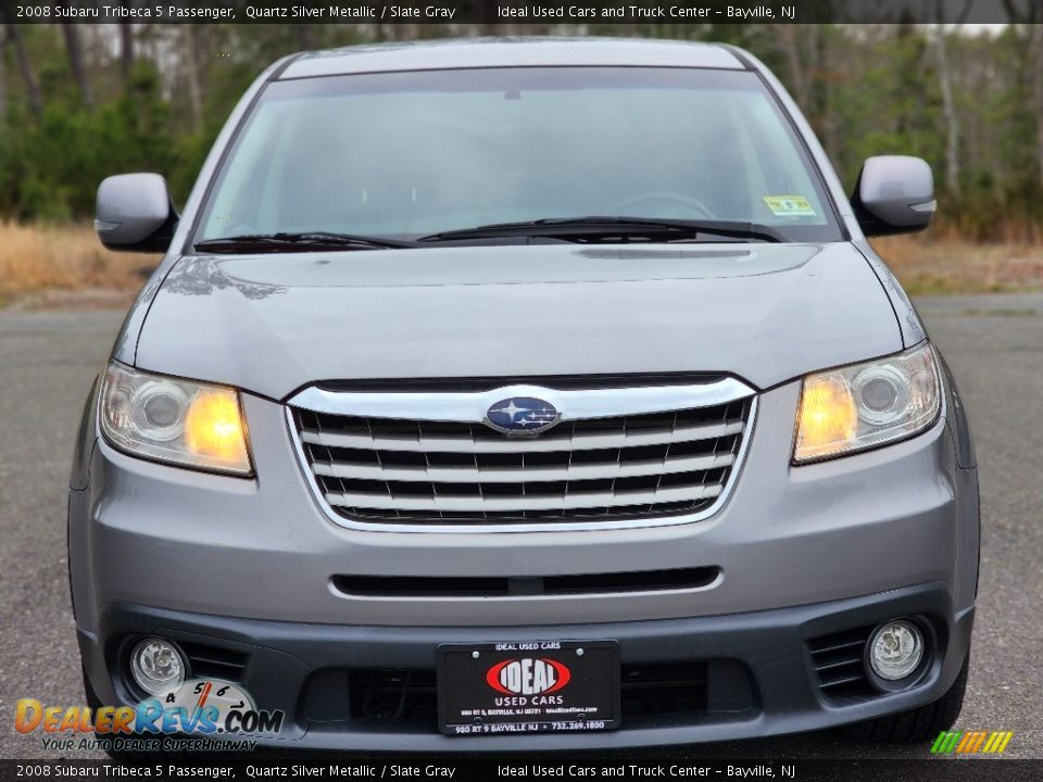 2008 Subaru Tribeca 5 Passenger Quartz Silver Metallic / Slate Gray Photo #3