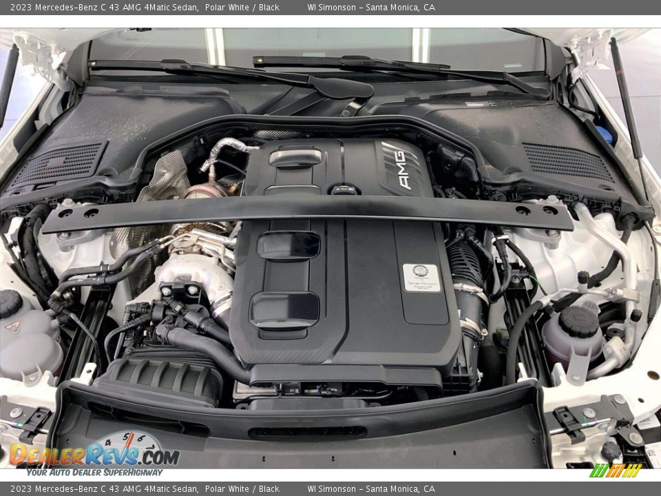 2023 Mercedes-Benz C 43 AMG 4Matic Sedan 2.0 Liter Turbocharged DOHC 16-Valve VVT 4 Cylinder Engine Photo #9