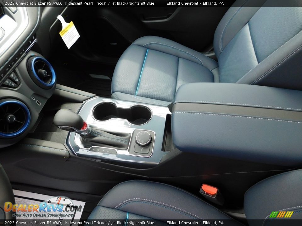 2023 Chevrolet Blazer RS AWD Iridescent Pearl Tricoat / Jet Black/Nightshift Blue Photo #28