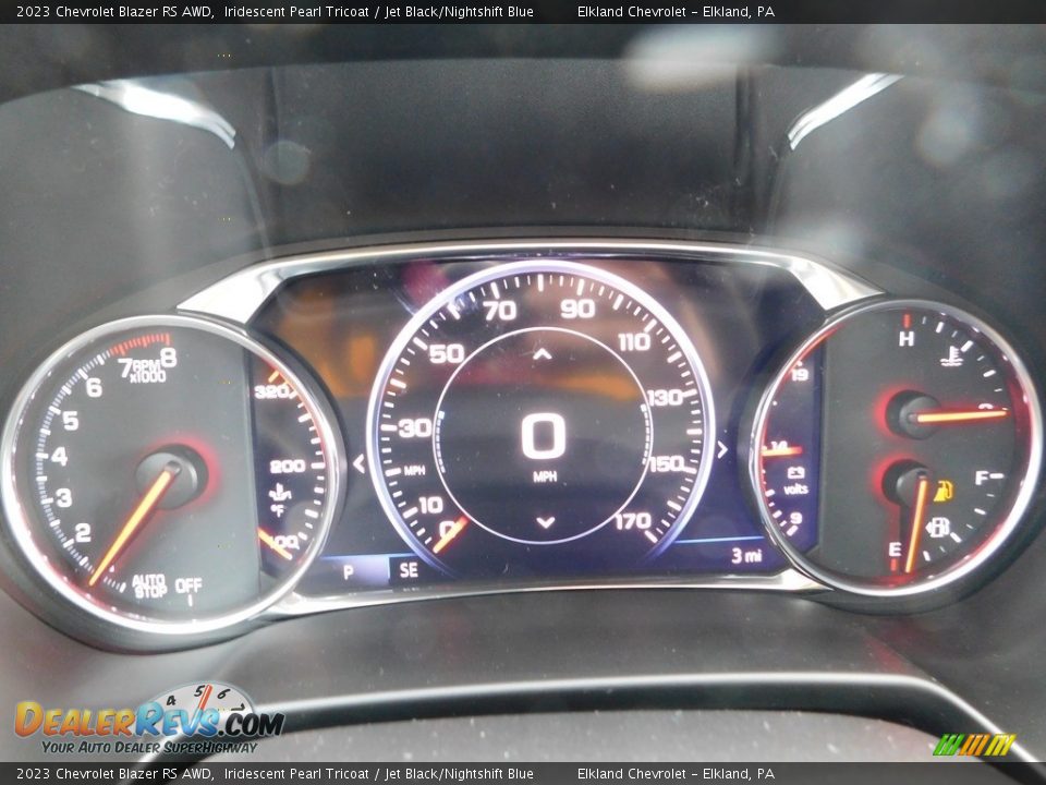 2023 Chevrolet Blazer RS AWD Gauges Photo #32