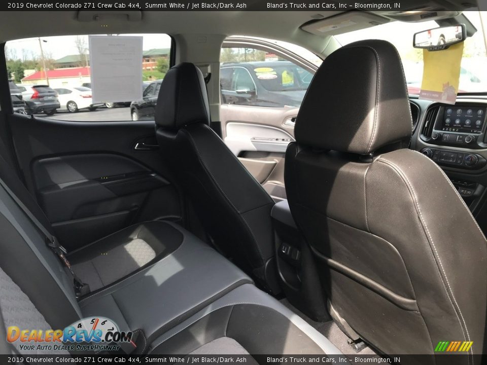 Rear Seat of 2019 Chevrolet Colorado Z71 Crew Cab 4x4 Photo #32