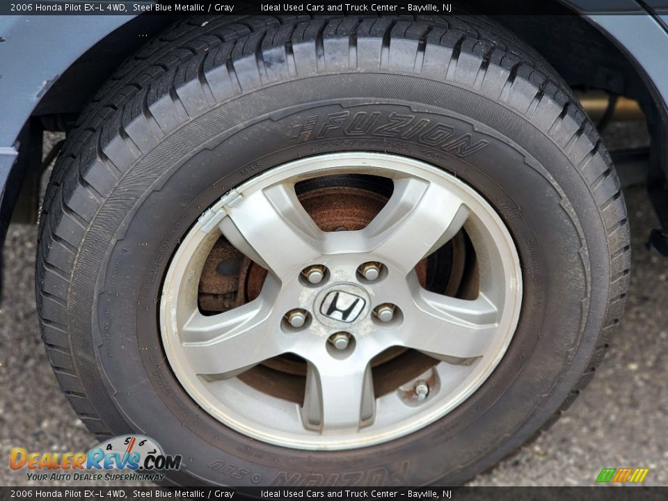 2006 Honda Pilot EX-L 4WD Steel Blue Metallic / Gray Photo #23