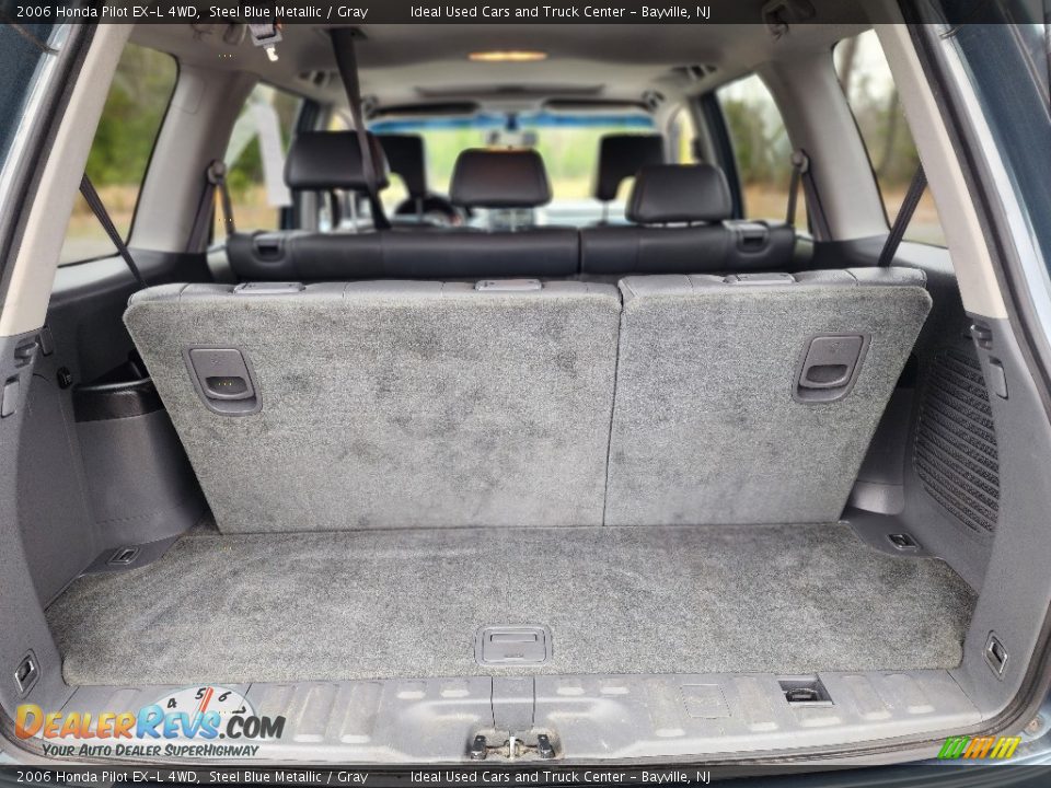 2006 Honda Pilot EX-L 4WD Steel Blue Metallic / Gray Photo #24