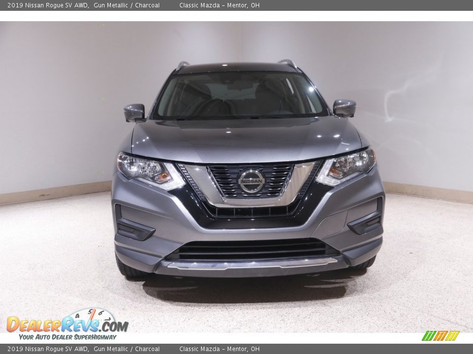 2019 Nissan Rogue SV AWD Gun Metallic / Charcoal Photo #2