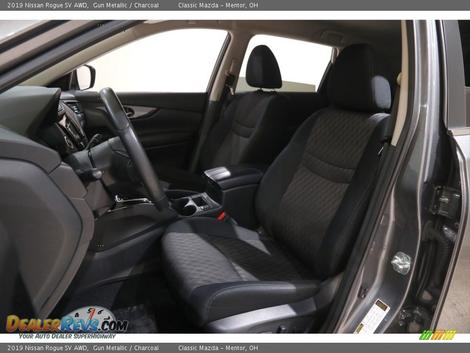 2019 Nissan Rogue SV AWD Gun Metallic / Charcoal Photo #5
