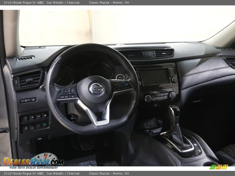 2019 Nissan Rogue SV AWD Gun Metallic / Charcoal Photo #6