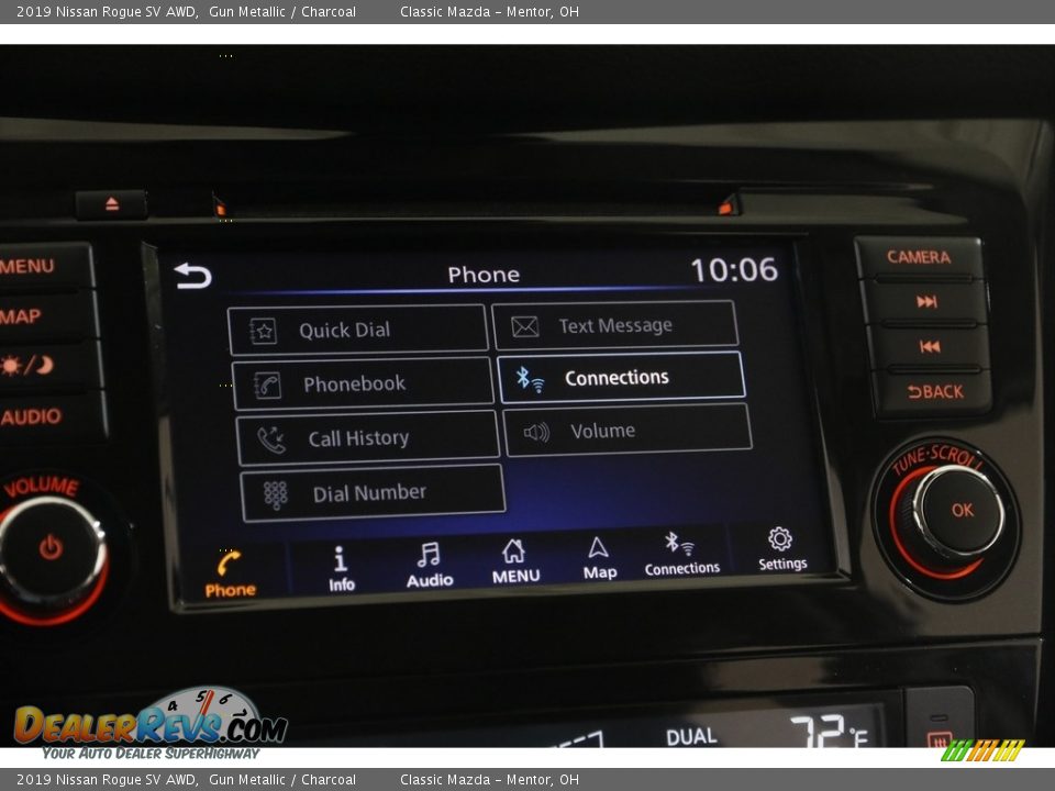 2019 Nissan Rogue SV AWD Gun Metallic / Charcoal Photo #11