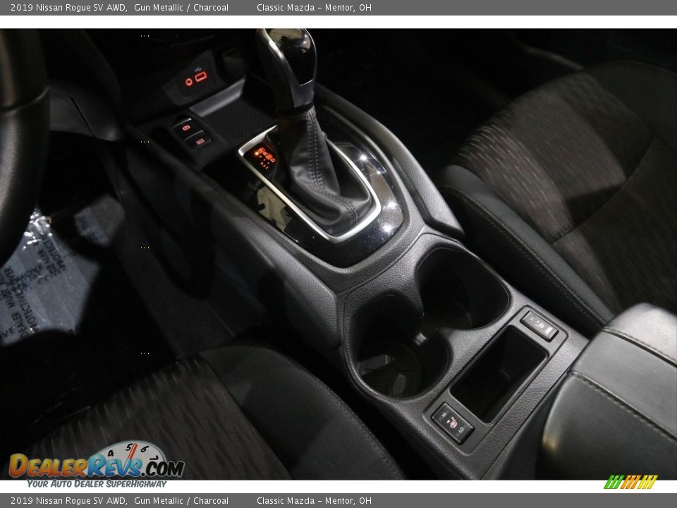 2019 Nissan Rogue SV AWD Gun Metallic / Charcoal Photo #15