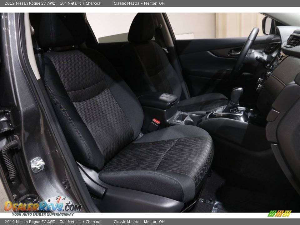 2019 Nissan Rogue SV AWD Gun Metallic / Charcoal Photo #17