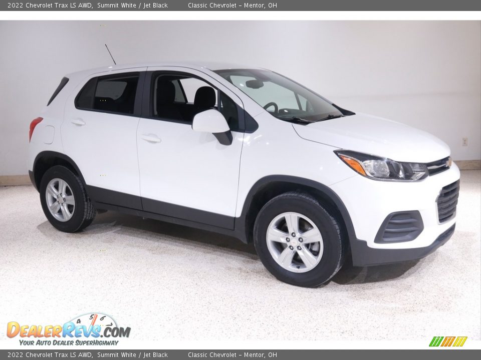 2022 Chevrolet Trax LS AWD Summit White / Jet Black Photo #1