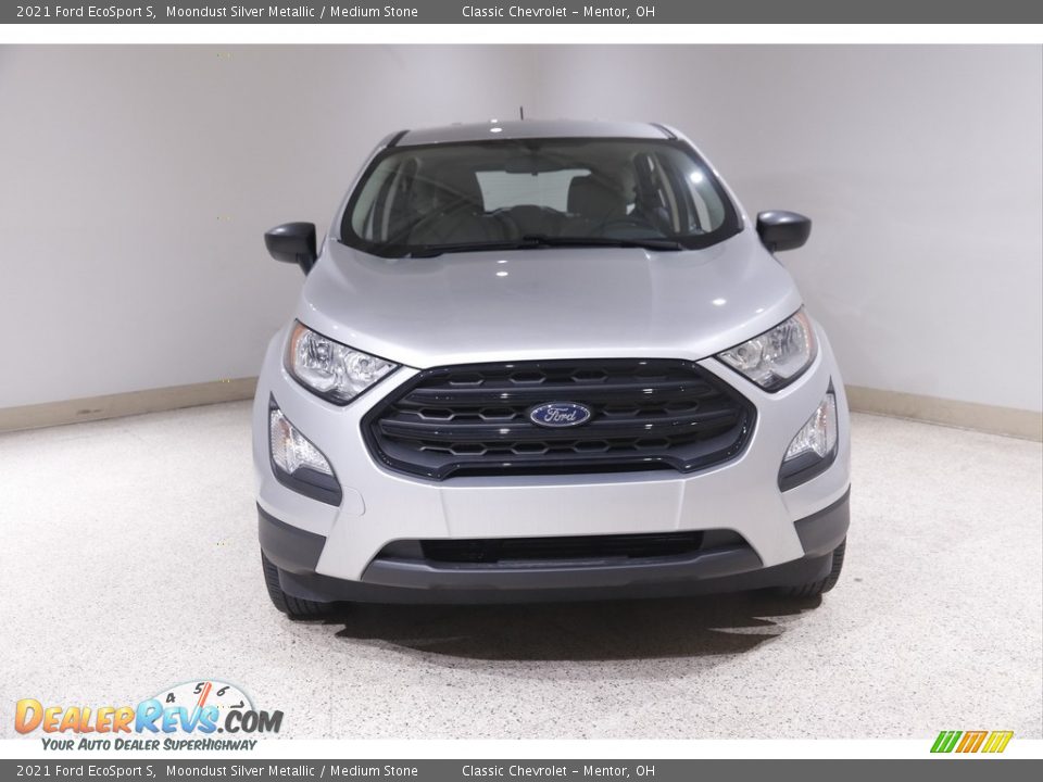 2021 Ford EcoSport S Moondust Silver Metallic / Medium Stone Photo #2