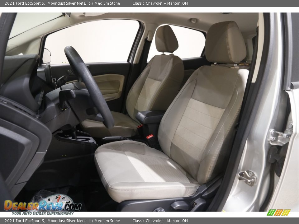 2021 Ford EcoSport S Moondust Silver Metallic / Medium Stone Photo #5