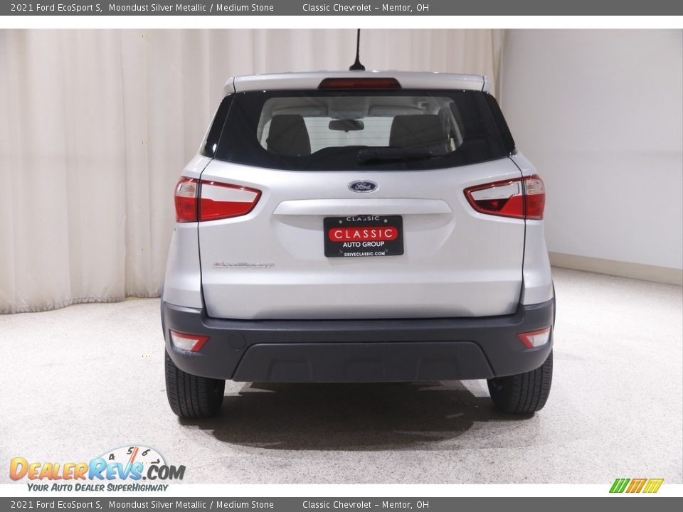 2021 Ford EcoSport S Moondust Silver Metallic / Medium Stone Photo #18