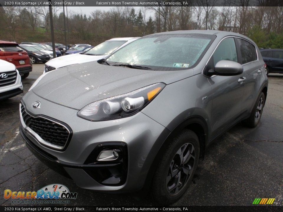 2020 Kia Sportage LX AWD Steel Gray / Black Photo #1