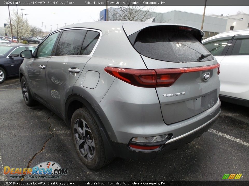 2020 Kia Sportage LX AWD Steel Gray / Black Photo #2