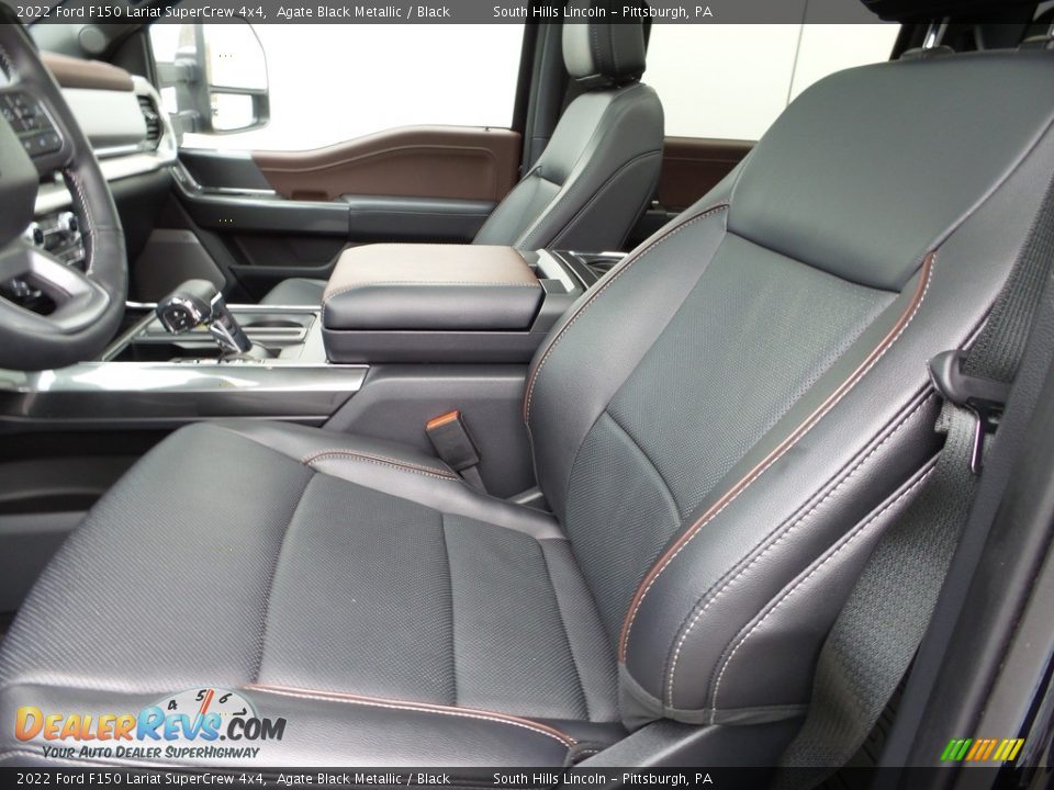 Front Seat of 2022 Ford F150 Lariat SuperCrew 4x4 Photo #15