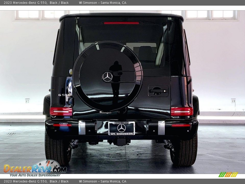2023 Mercedes-Benz G 550 Black / Black Photo #3