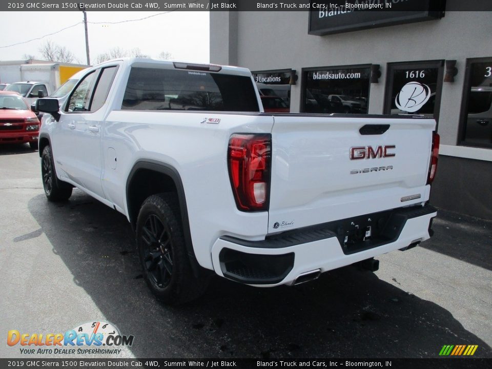 2019 GMC Sierra 1500 Elevation Double Cab 4WD Summit White / Jet Black Photo #3