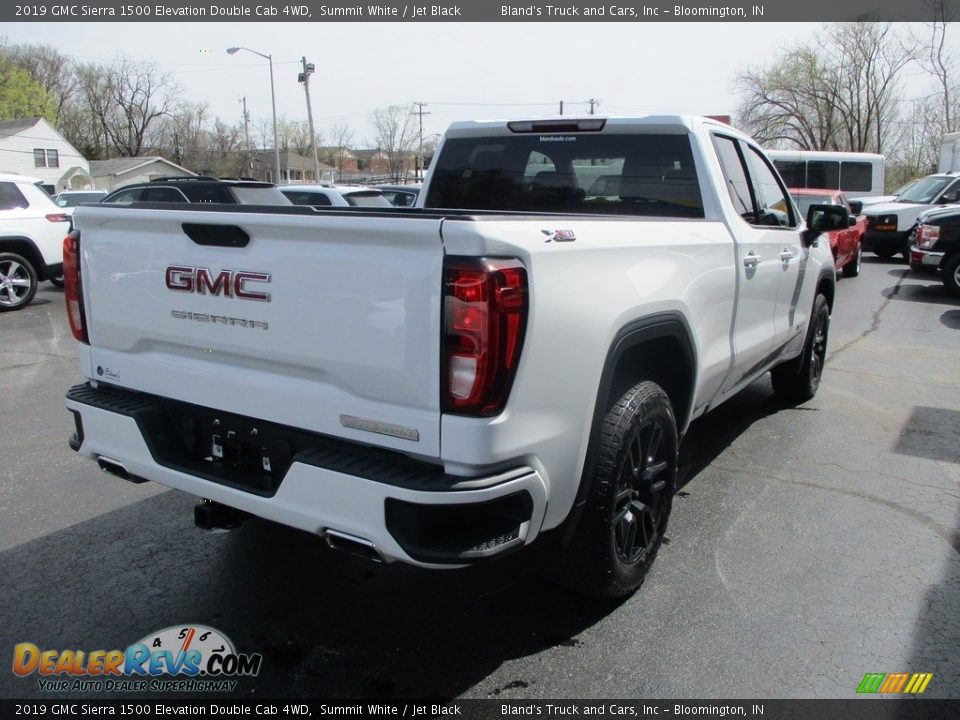 2019 GMC Sierra 1500 Elevation Double Cab 4WD Summit White / Jet Black Photo #4