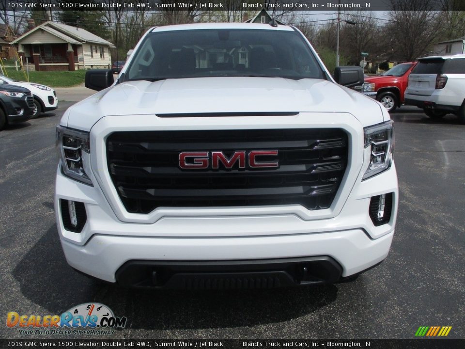 2019 GMC Sierra 1500 Elevation Double Cab 4WD Summit White / Jet Black Photo #26